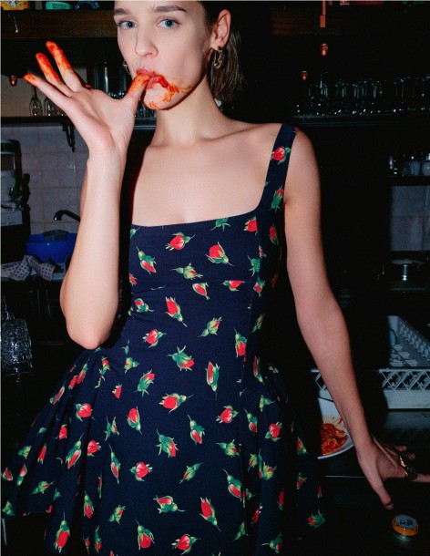 VESTIDO BUSTIER DE LUMINA