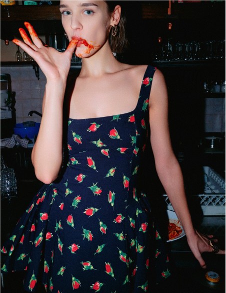VESTIDO BUSTIER DE LUMINA