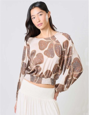 BLUSA ESTAMPADA