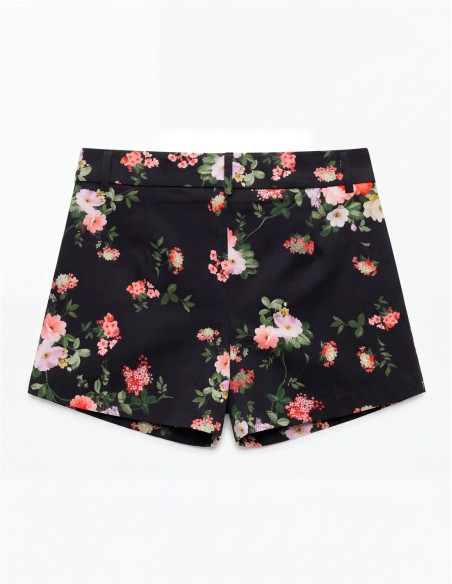 SHORT FLOREADO