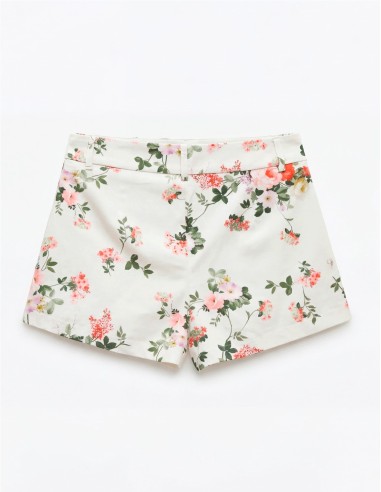 SHORT FLOREADO