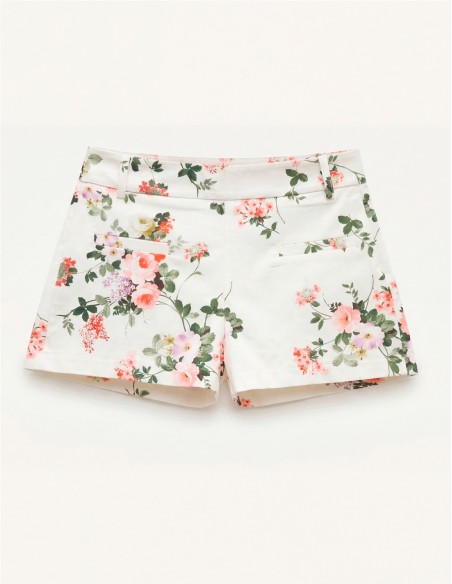 SHORT FLOREADO