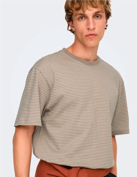 CAMISETA RAYAS DE ONLY&SONS
