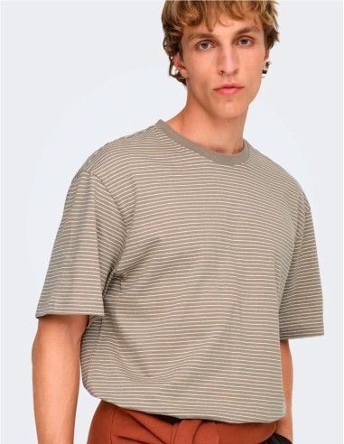 CAMISETA RAYAS DE ONLY&SONS