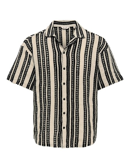 CAMISA CROCHET DE ONLY&SONS