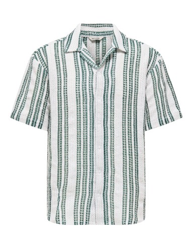 CAMISA CROCHET DE ONLY&SONS