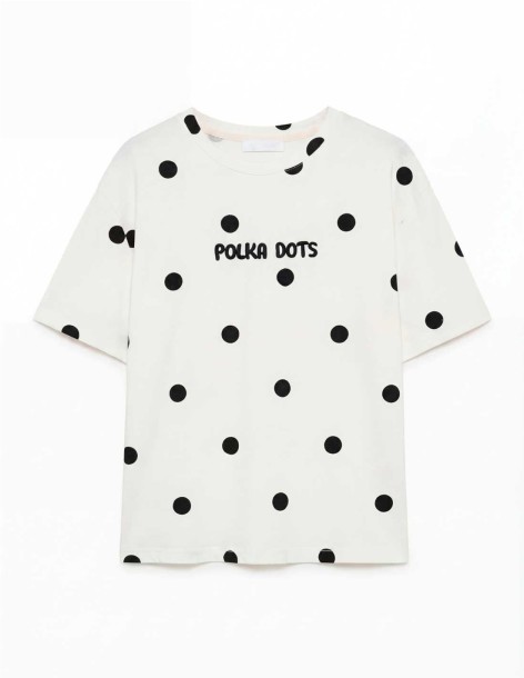 CAMISETA POLKA DOTS DE LUMINA