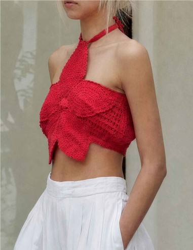 CROP TOP CROCHET DE LUMINA