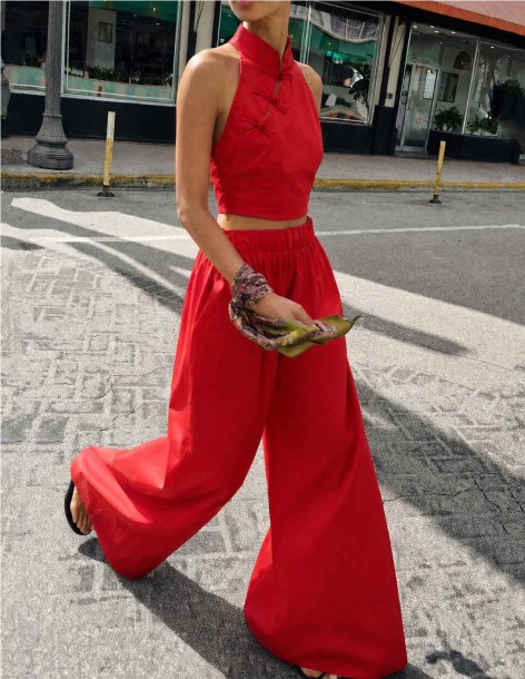 CROPTOP QIPAO DE LUMINA