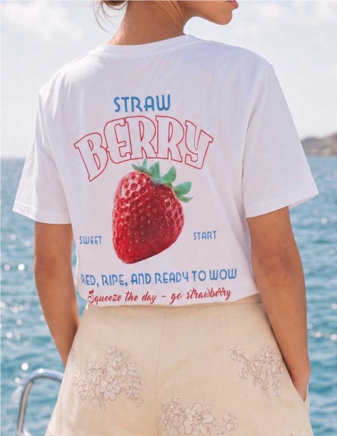 CAMISETA STRAWBERRY DE LUMINA 2