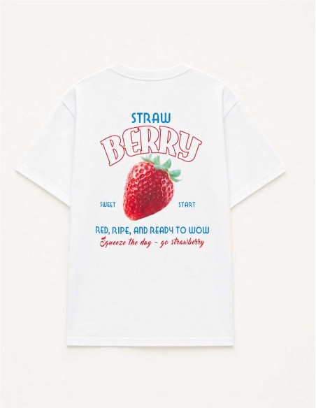 CAMISETA STRAWBERRY DE LUMINA