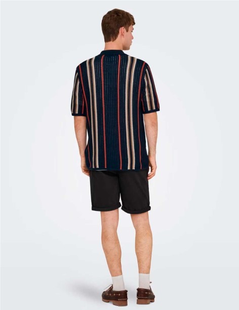 CAMISA CROCHET DE ONLY&SONS 2