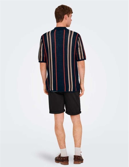 CAMISA CROCHET DE ONLY&SONS