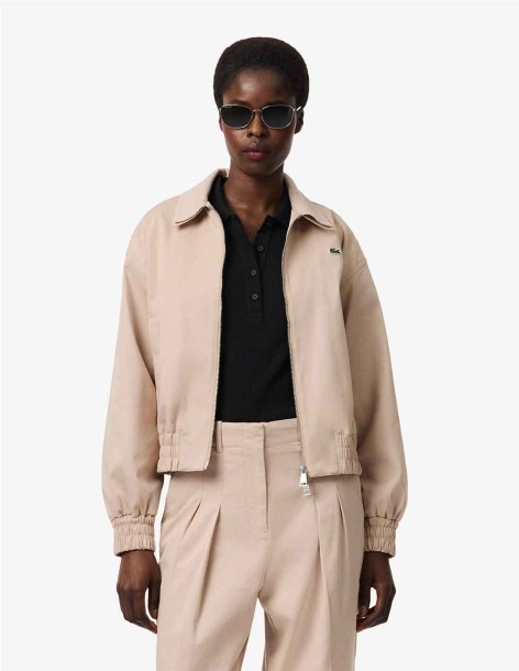 CHAQUETA CUELLO DOBLE DE LACOSTE