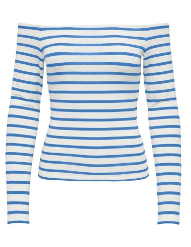CAMISETA RAYAS MANGA LARGA DE ONLY