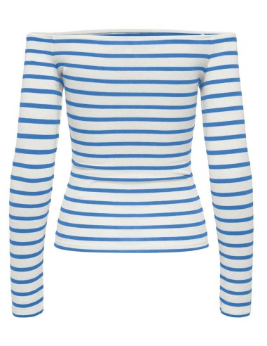 CAMISETA RAYAS MANGA LARGA DE ONLY