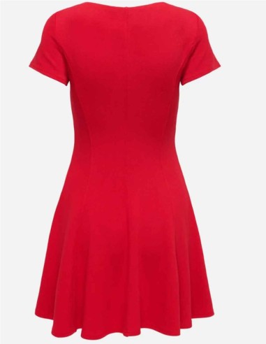 VESTIDO CORTO DE PUNTO ONLY