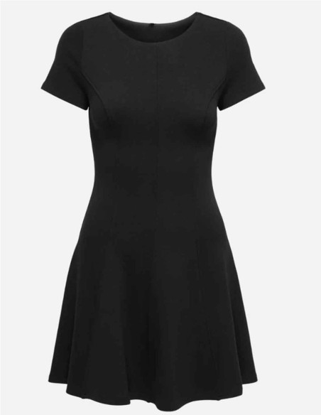 VESTIDO CORTO DE PUNTO ONLY