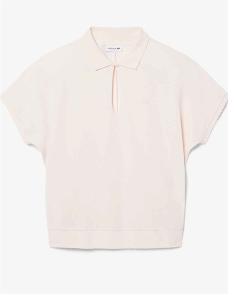 POLO OVERSIZED DE LACOSTE MAQUILLAJE