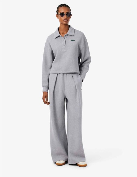 PANTALON DE PUNTO LACOSTE GRIS