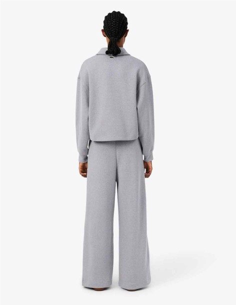 PANTALON DE PUNTO LACOSTE GRIS 2