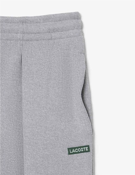 PANTALON DE PUNTO LACOSTE GRIS
