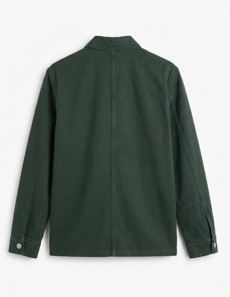 CHAQUETA DENIM VERDE DE LACOSTE