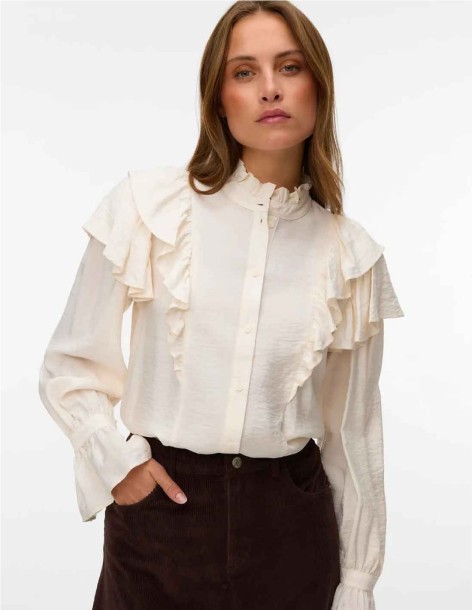 BLUSA VOLANTES DE VERO MODA