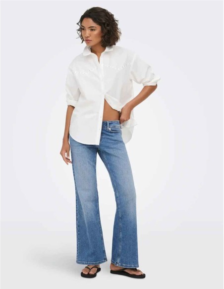JEANS FLARED DE ONLY