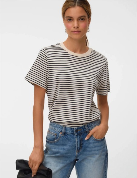 CAMISETA A RAYAS DE AWARE