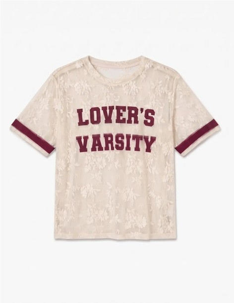 CAMISETA ENCAJE DE VERO MODA