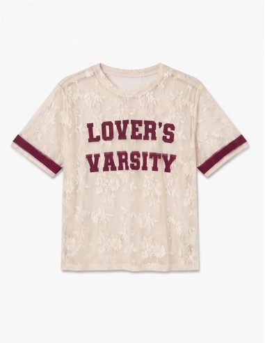 CAMISETA ENCAJE DE VERO MODA