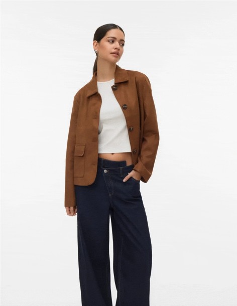 CHAQUETA DE ANTE VMJOSE DE VERO MODA 2