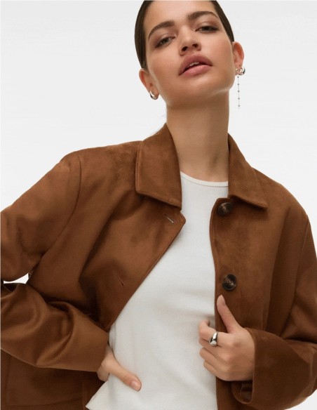 CHAQUETA DE ANTE VMJOSE DE VERO MODA