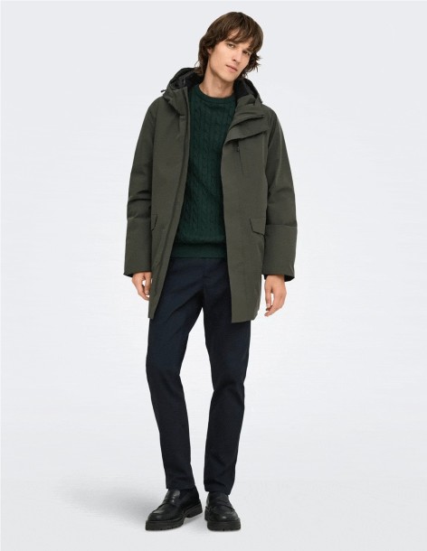 PARKA WATERPROOF DE ONLY&SONS 2