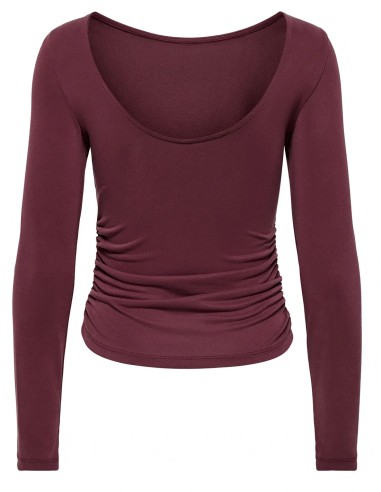 CAMISETA FRUNCIDA DE ONLY
