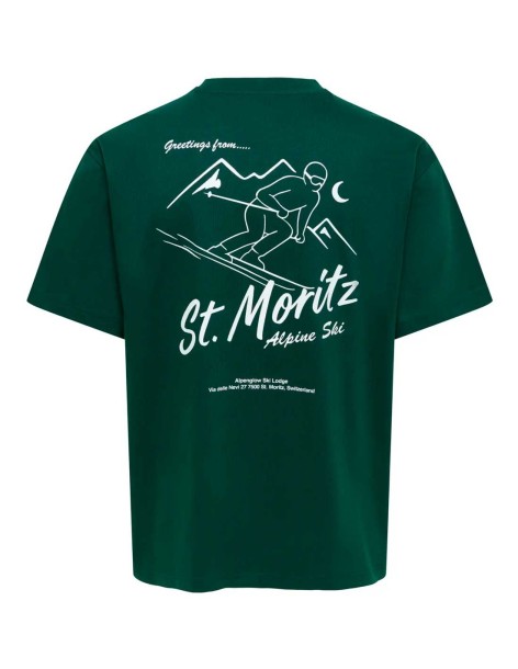 CAMISETA ST MORITZ DE ONLY&SONS 2
