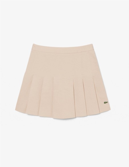 FALDA PLISADA DE LACOSTE