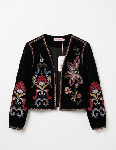 CHAQUETA BORDADOS DE TRAFFIC PEOPLE