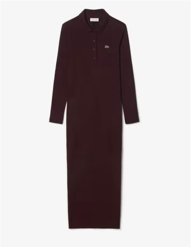 VESTIDO ACANALADO DE LACOSTE