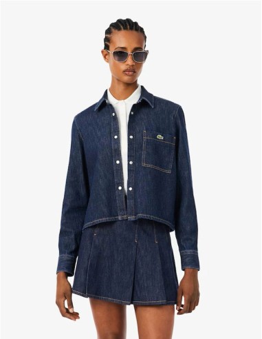 CAMISA DENIM DE LACOSTE