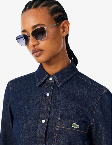 CAMISA DENIM DE LACOSTE