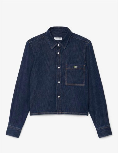 CAMISA DENIM DE LACOSTE