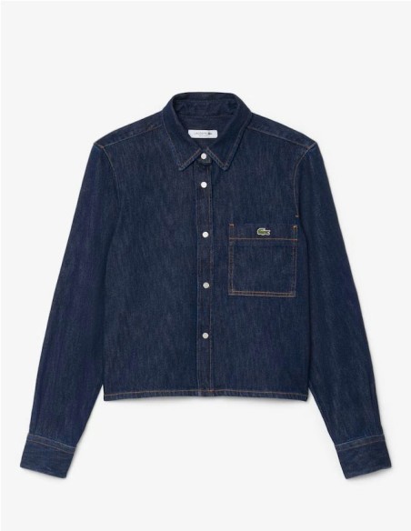 CAMISA DENIM DE LACOSTE