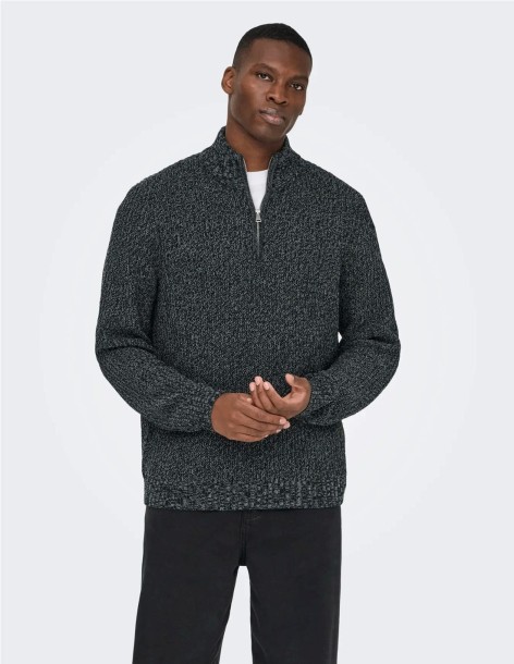 PULLOVER CREMALLERA DE ONLY&SONS