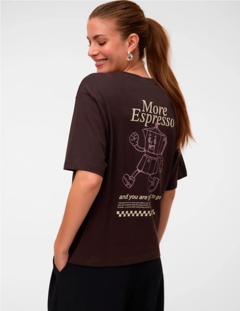 CAMISETA REGULAR DE VERO MODA