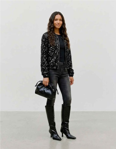 BOMBER LENTEJUELAS DE VERO MODA