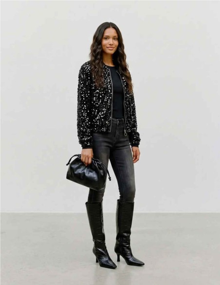 BOMBER LENTEJUELAS DE VERO MODA