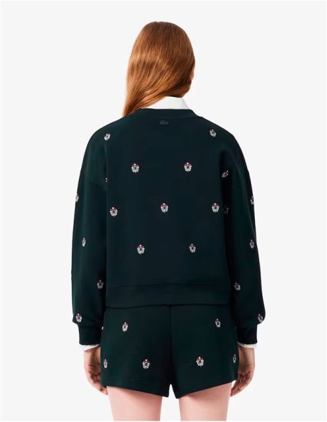 SUDADERA BORDADOS DE LACOSTE 2