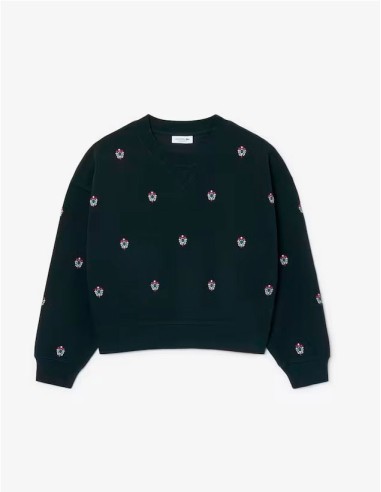 SUDADERA BORDADOS DE LACOSTE